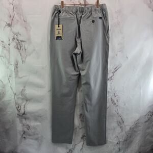 Chubbies Pants Mens Medium X 32 Gray Worlds Grayest Everywear Straight Chino